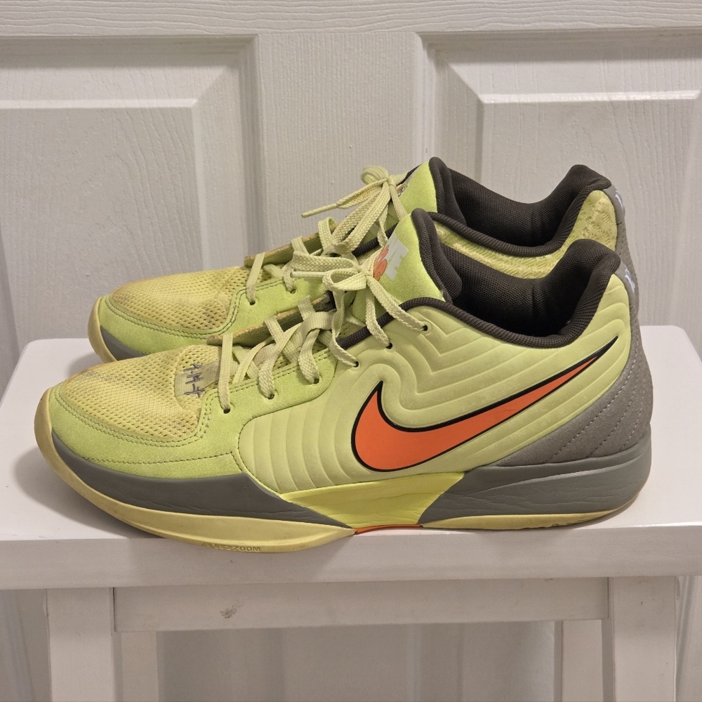 Nike Ja Morant Ja 2 Twelve Time - "Light Lemon Twist/Total Orange/Light Army"